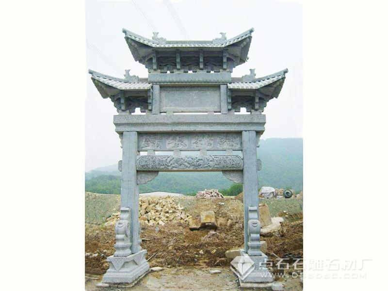 墓地石牌坊
