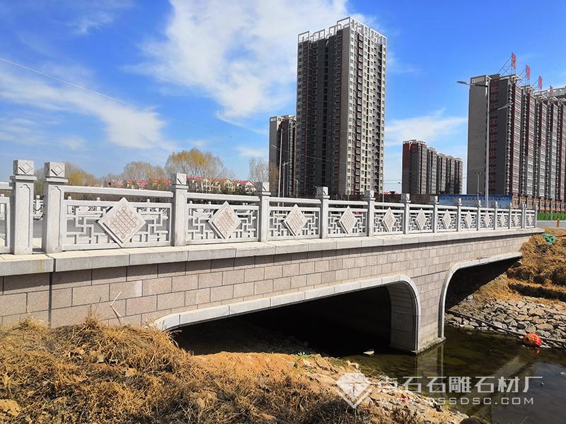 鏤空花崗巖石材欄桿橋梁裝飾